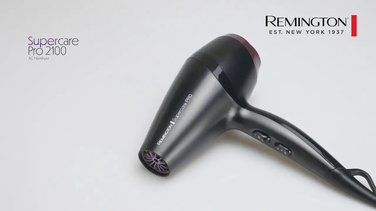 Remington Ac7200 Supercare Pro 2200 Ac Hairdryer User Guide