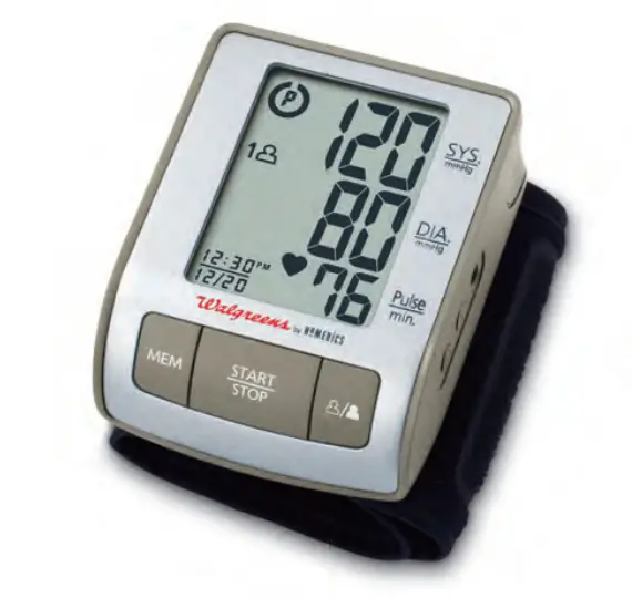 Homedics Bpw-410-wgn Automatic Wrist Blood Pressure Monitor User Manual