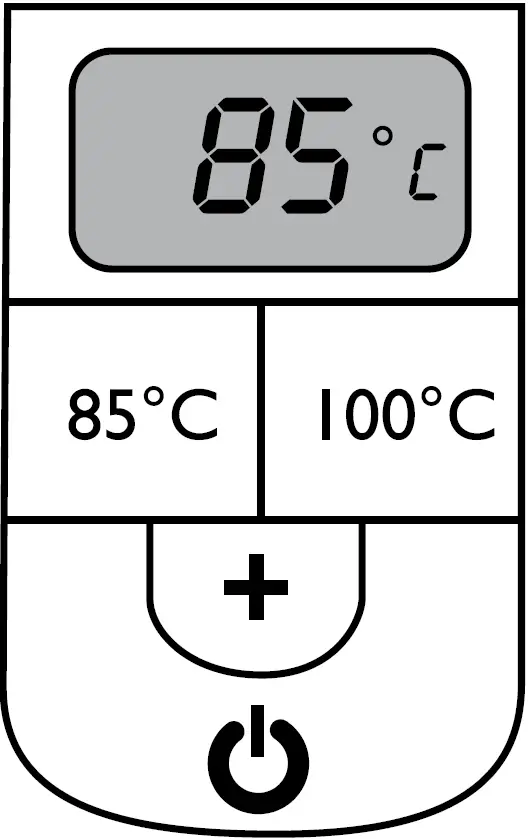Cuisinart CPK17 Series Multi-Temp Jug Kettle Control Panel
