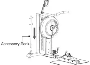 FIRST DEGREE FITNESS Power Cube Fluid Power Zone - Accessory Rack [3]