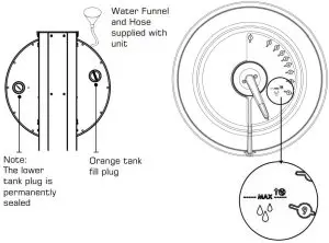 FIRST DEGREE FITNESS Power Cube Fluid Power Zone - Tank Filling and Water Treatment