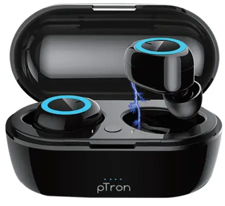pTron 140317739 Bassbuds True Wireless