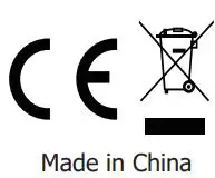 NITECORE Nes300 Global GPS System User Manual - CE & Disposal icon