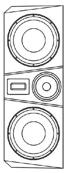 LEGACY Marquis XD Highly Dynamic Full Range Center Speaker- Bass