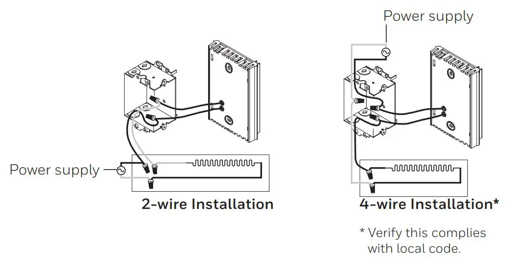 Honeywell Home RLV3120 Non-programmable RLV3120 Thermostat Owner's Manual - Wiring