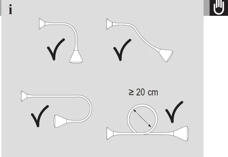 Artemide Pipe LED- Hand 2