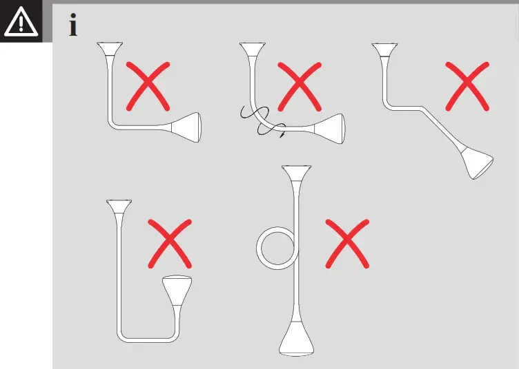 Artemide Pipe LED- Warning 2