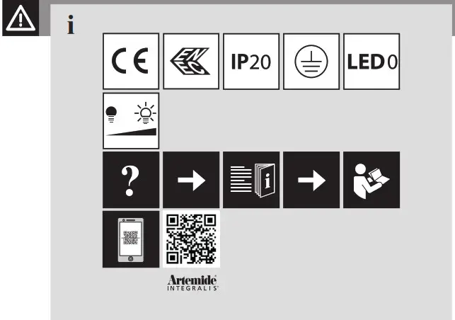Artemide Pipe LED- Warning