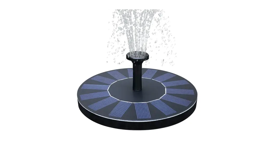 Coopers H327 Solar Colour Changing Pond Fountain Instructions