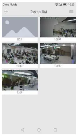 Ebitcam E2 720P Indoor PTZ CCTV IP Based Cloud Camera - Camera List Previews