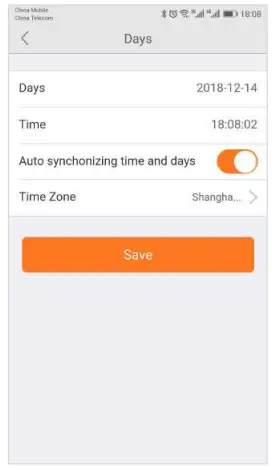 Ebitcam E2 720P Indoor PTZ CCTV IP Based Cloud Camera - Date Time
