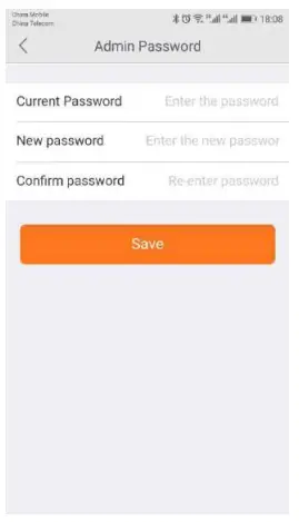 Ebitcam E2 720P Indoor PTZ CCTV IP Based Cloud Camera - Device Admin