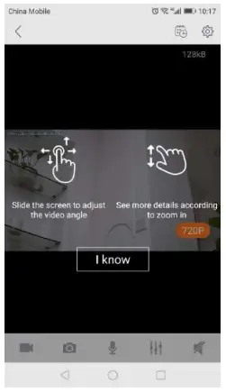 Ebitcam E2 720P Indoor PTZ CCTV IP Based Cloud Camera - Pan, Tilt, Zoom