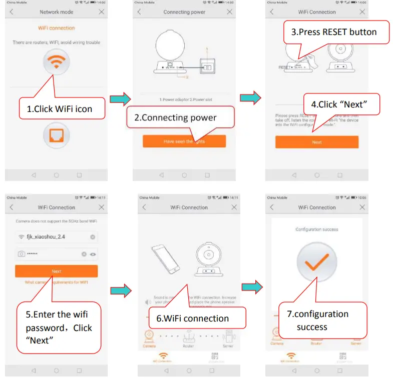 Ebitcam E2 720P Indoor PTZ CCTV IP Based Cloud Camera - Wi-Fi connection