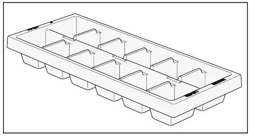 BOSCH GTV15NWEA Freezer - Ice cube tray