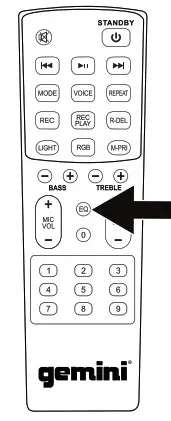 gemini GSYS-2000 Dual 8 Inch Bluetooth Part- PAIRING