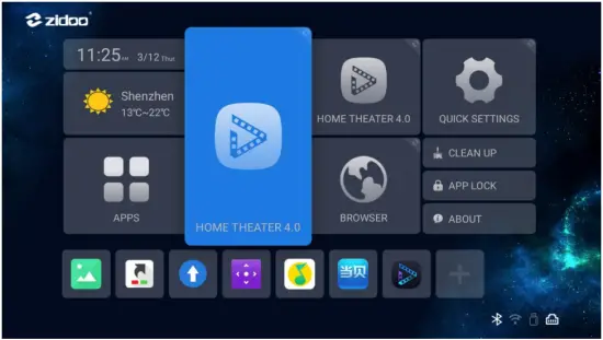 Application Customization on Main Interface