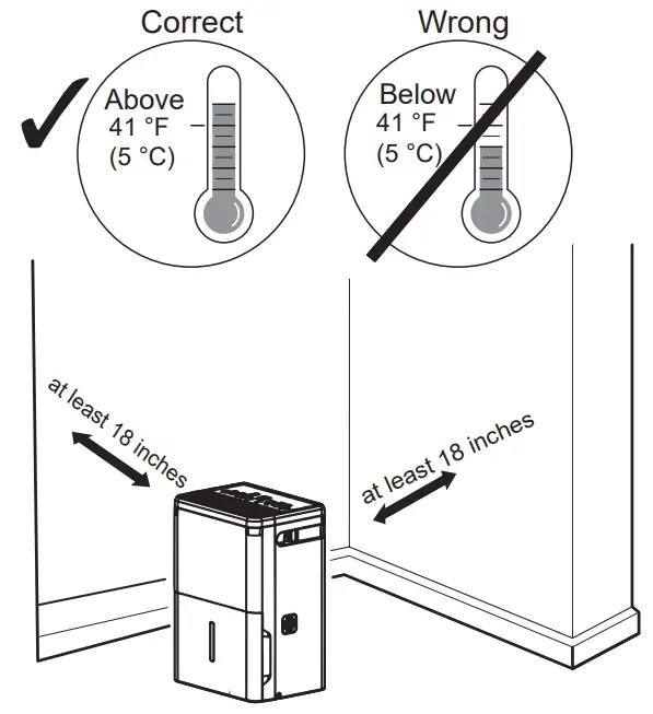 GE APPLIANCES AWHR50 Portable Dehumidifier with Pump-Correct