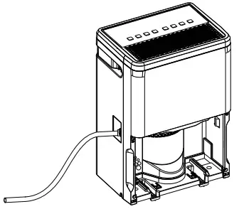 GE APPLIANCES AWHR50 Portable Dehumidifier with Pump-Use a hose