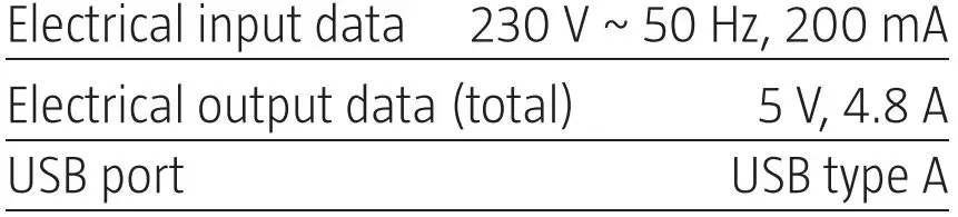anslut 006864 Wall Socket Instruction Manual - USB Charger