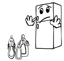 eico VICF 10177 S Fridge - CLEANING AND MAINTENANCE 3