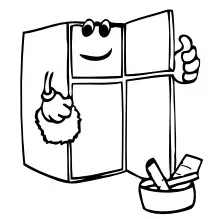 eico VICF 10177 S Fridge - CLEANING AND MAINTENANCE 5