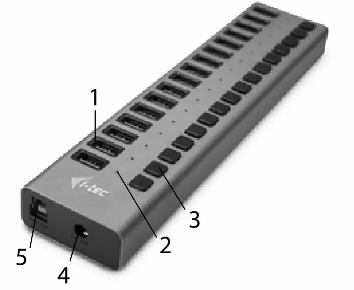 i tec U3CHARGEHUB16 USB 3 0 Charging Hub 16 Port Power Adapter 90 W - WINDOWS