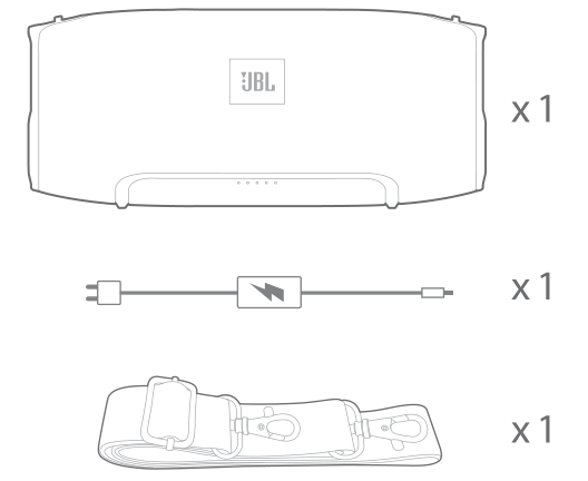 JBL Xtreme Box Content