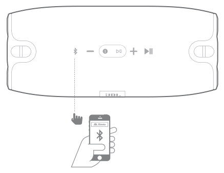 JBL Xtreme Bluetooth connection