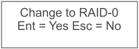How to Switch the RAID Mode