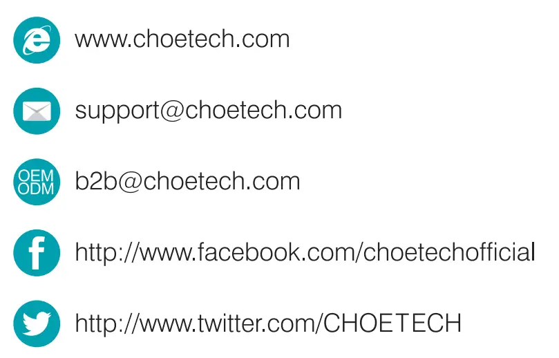 CHOETECH BH-T02 True Wireless Earbuds 3