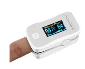 NuvoMed TOS-6-0925 Blood Oxygen -Audible Fingertip- Pulse Oximeter- FIG 3