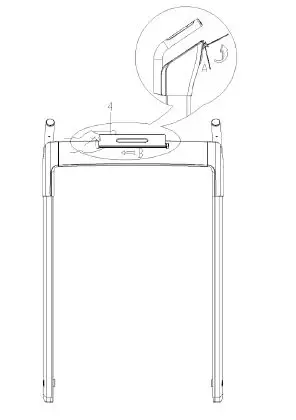 ASUNA-7750P-Pink-Spaceflex-Motorized-Treadmill-FIG-5
