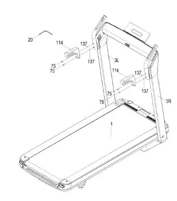 ASUNA-7750P-Pink-Spaceflex-Motorized-Treadmill-FIG-6