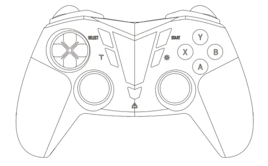DarkWalker FO218 Wireless Controller Pad