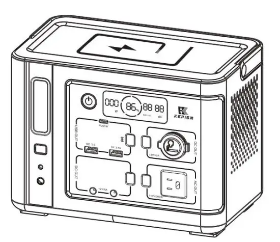 KEPiSM KP-300 300W Portable Power Station