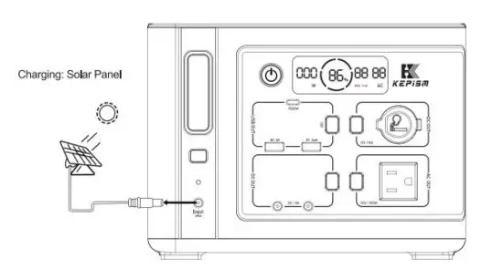 KEPiSM KP-300 300W Portable Power Station 9