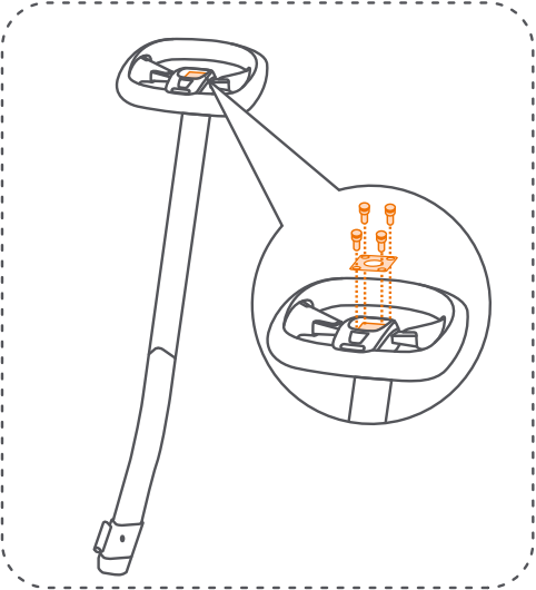 Ninebot S-Max - Install the LeanSteer 2
