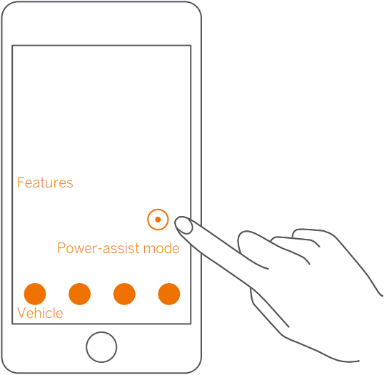 Ninebot S-Max - Power-assist Mode 1