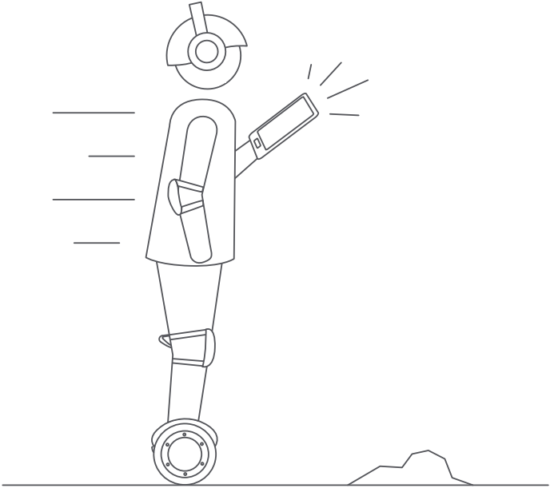 Ninebot S-Max - Warnings and Cautions 5