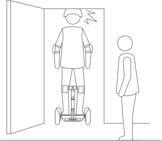 Ninebot S-Max - Warnings and Cautions 9