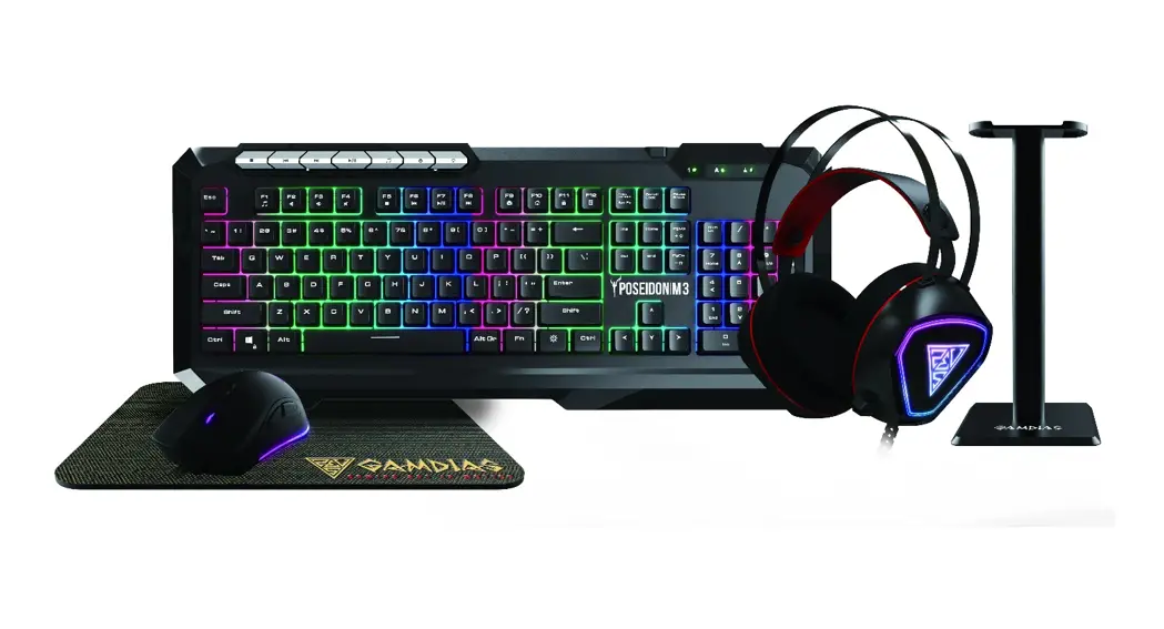 Gamdias Poseidon M3 5-in-1 Gaming Combo Installation Guide