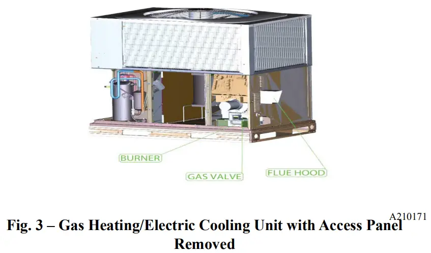 Heil HVAC PGR5 Ultra Low NOx 2 Stage Packaged Air Conditioner and Single Stage Gas Furnace System - 3