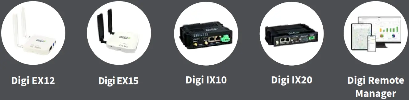 DIGI EX40 Cellular Router with 4G LTE Advanced Pro Connectivity - RELATED PRODUCTS