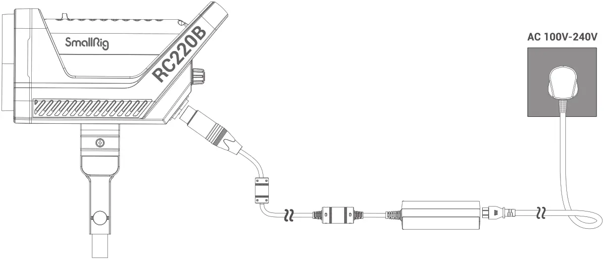 SmallRig RC220B Point-Source Video Light - Fig 6