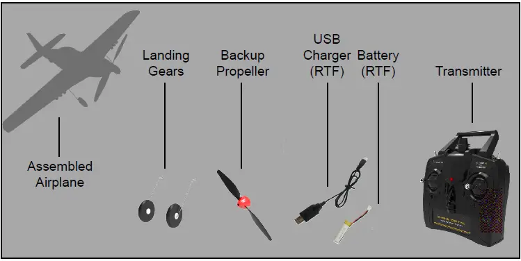 Volantexrc-P-51D-400mm-4-Inch-Beginner-RC-Warbird-Plane-fig-1