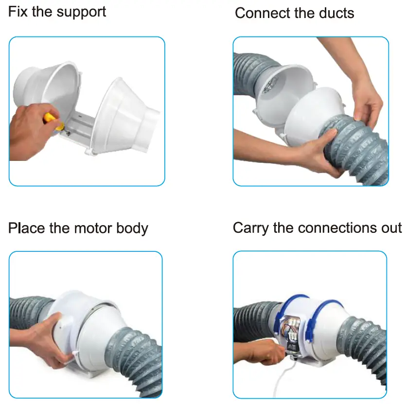 Guangdong-Hongguan-Electrical-Appliance-GF-800-200P-Mixed-Flow-In-Line-Duct-Fan-FIG-2