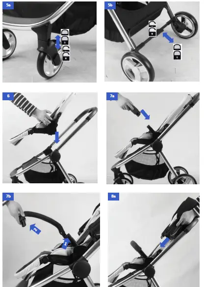 kikkaboo-0728256-Vicenza-3-In-1-Stroller Set-02