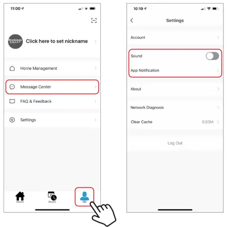 Brookstone BKWIFICAMDR WiFi Video Doorbell - button