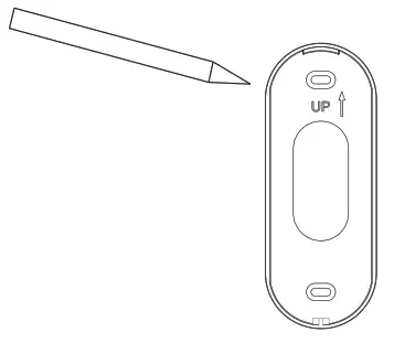 Brookstone BKWIFICAMDR WiFi Video Doorbell - power